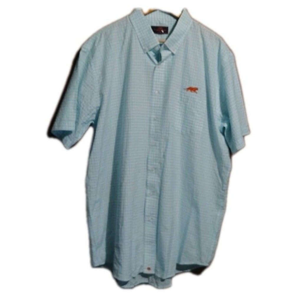 Tiger Wear NWT Short Sleeve Lightweight XXL Button Down Shirt